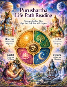 Purushartha Reading Mystic Rectangle Astrology Purusharthas